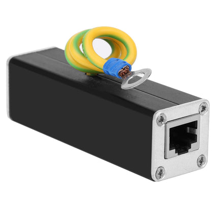 PUSOKEI Hopcd Etherneti ülepingekaitse, POE võrgupiirik IP-kaamera äikese ülepingekaitse, RJ45 välgusummuti võrgukaameratele/võrgulülititele