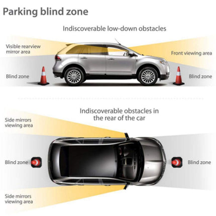 Parkimisandurite komplekt, universaalne parkimisandur, 8 anduriga auto tagumise abisignaali helisignaal, LED-ekraan, parkimisabi assistendid, meeldetuletus, ohutu parkimisabi