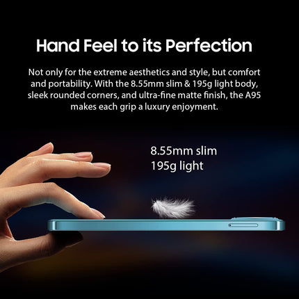 Blackview A95 Smartphone Unlocked, 20MP+8MP Camera, Helio P70 8GB+128GB, 6.53" HD+ Screen, 4380mAh 18W Fast Charging, Dual-SIM Android 11 Phone, Fingerprint GPS, Box Speaker, Gold