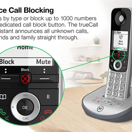 BT Advanced Z juhtmeta telefon ja automaatvastaja – ühekordne