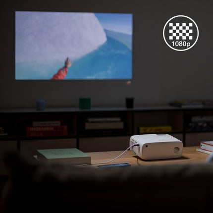 Philips NeoPix 200, projektor Full HD 1080p, kõrge kontrastsus, mitu pildikorrektsiooni paindlikuks paigaldamiseks, mitu HDMI-porti