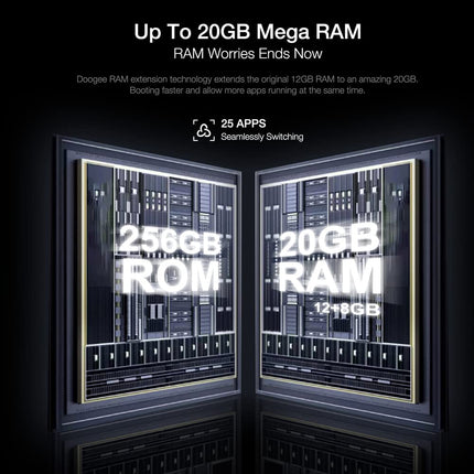 DOOGEE V20 Pro 5G õues kasutatav nutitelefon termokaameraga, 20GB+256GB Android 12, 64MP+24MP kaamera, 6.4" FHD+, 6000mAh, IP68 veekindel, kahekordne 5G NFC OTG GPS, must