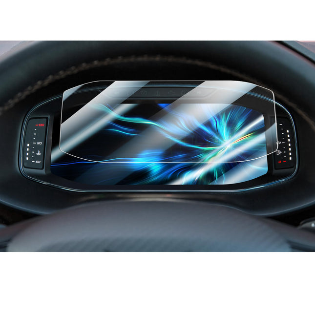 CDEFG ühildub Seat Tarraco Ateca Leon KL Cupra Formentor Arona Ibiza 2020-2023 2024 2025 navigatsioonikaitsekile karastatud klaasist kriimustuskindel 10,25-tolline GPS-ekraanikaitse auto navigatsioonikile lisatarvikud