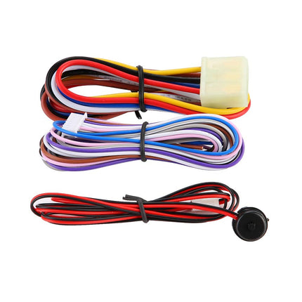 Qiilu Car Alarm Security System, Universal Car Alarm System Engine Ignition, Keyless Entry Push Button Remote Starter