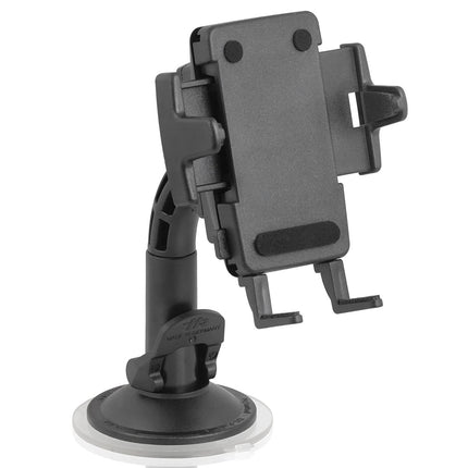 Wicked Chili Car Mount Compatible with iPhone 15, 14, 13, 12, 11 (Pro, Mini) SE 2020, SE, XS, X, 8, 7 Car Phone Holder with Suction Cup and Ball Joint (Made in Germany)