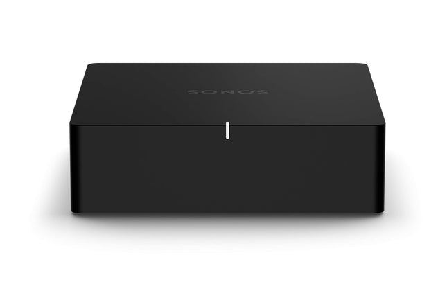 Sonos | Port Architectural, audiopleier ja voogedastus, niiskuskindel, mitme toa WiFi/Ethernet, integreeritud Google Assistant ja Amazon Alexa, Sonose rakenduse juhtimine, iOS AirPlay2 - must.