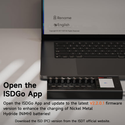 ISDT N8 akulaadija, universaalne LCD-ekraaniga kiirlaadija AA/AAA NI-MH NI-Cd Li-lon LiHv NI-MH NI-Cd LiFePO4 Eneloop akude jaoks (8 pesa)
