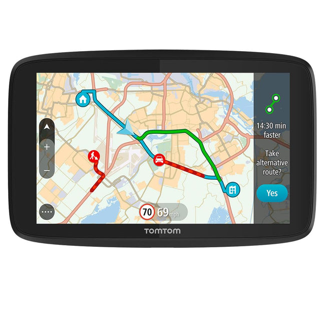 TomTom Car Navi GO 620 (6-tolline, uuendused WiFi kaudu, maailmakaardi uuendused, liiklusummikute vältimine tänu TomTom Trafficule nutitelefoni kaudu)