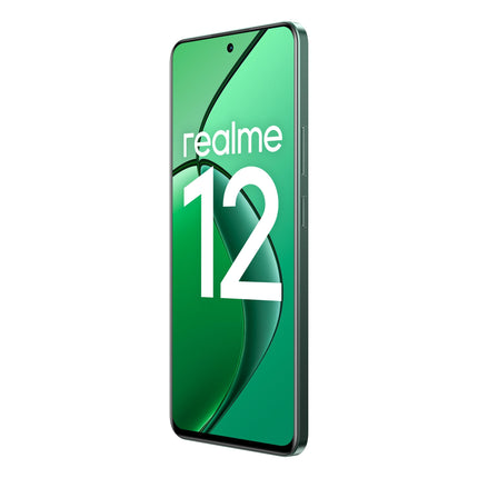 Realme nutitelefon 12 4G 8+256 GB, 67W SUPERVOOC laadimine, Snapdragon 685 kiibistik, 120Hz AMOLED FHD+ ekraan, Sony LYT-600 OIS kaamera, 5000mAh massiivne aku, Pioneer Green (adapterit pole)