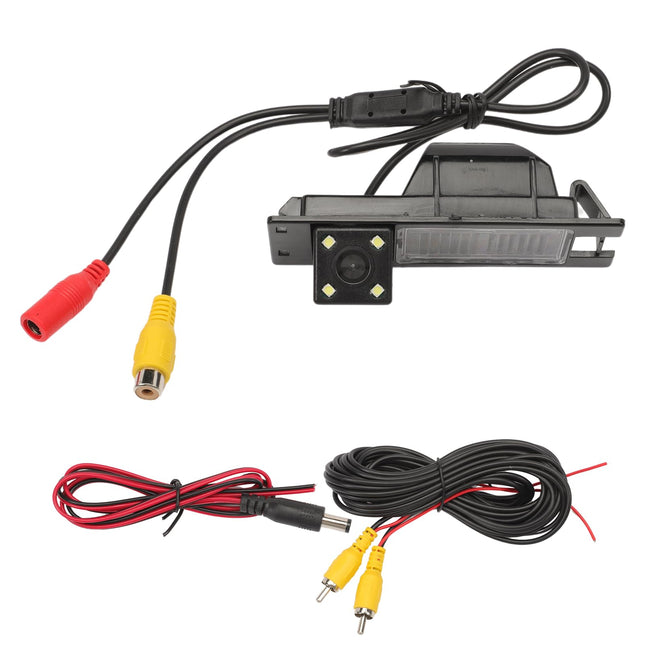Attisfiera auto CCD öise nägemisega 4 LED tagurduskaamera Astra HJ Corsa Meriva Vectra Zafira Insignia Grande Regali auto tahavaatekaamera, pagasiruumi kaamera
