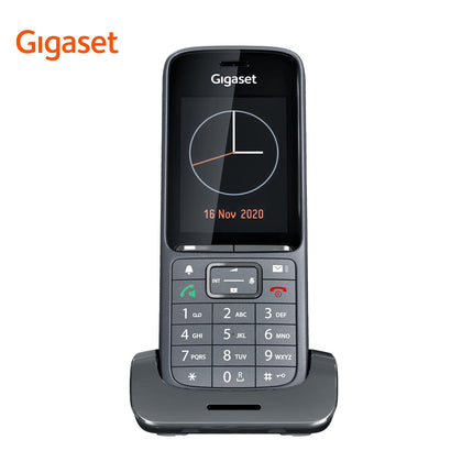 Gigaset SL800H PRO – juhtmeta äriklassi DECT-telefon suure värvilise ekraaniga - Suurepärane helikvaliteet - Bluetooth - LED kõne visuaalseks näitamiseks, antratsiithall