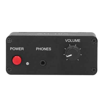 Bewinner Portable Headphone Amplifier, 20 DB Stereo HiFi Headphone Amplifier with Volume Control, Headphone Amplifier with 3.5 mm Headphone Input Output,