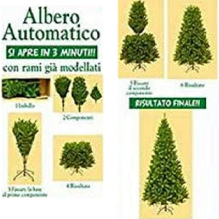 Christmas tree narrow, snow-covered pine, 180 cm, superfult, realistic, opening umbrella, 66 cm diameter (snow-covered)