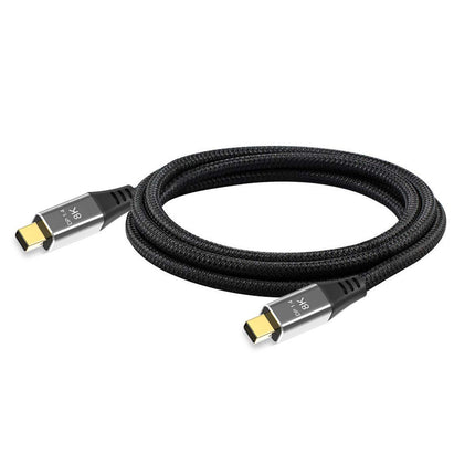 Cablecc Mini DisplayPort 1.4 8K 60Hz kaabel Ultra-HD UHD 4K 144Hz Mini DP-MiniDP-kaabel 7680 * 4320 video-, sülearvuti- ja teleri jaoks
