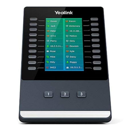 Yealink EXP50 laiendusmoodul must