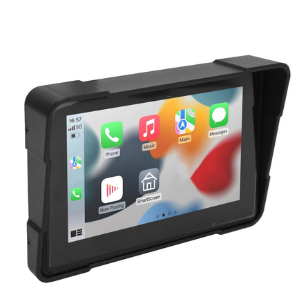 Generic Motorcycle GPS Screen, 5-inch Motorcycle Navigator with High Sensitivity and Maximum Brightness of 1000 Nit for Motorcycles (with Camera)