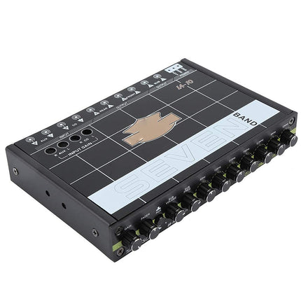 Autoaudio ekvalaiser, autoaudio stereo ekvalaiser 7-ribalise helisüsteemiga
