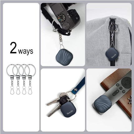 Nutale võtmeleidja rakendusega Smart Tag Bluetooth - 1 pakk iOS-ile ja Androidile, esemete jälgimise tugi, kaugjuhtimispult, hea idee kadunud esemete jaoks (sinine)