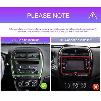 OiLiehu 4+64G Android 13 topelt-Din raadio CarPlay Android Auto Mitsubishi ASX 1/Peugeot 4008/Citroen C4 autoraadio ekraaniga 10,1-tolline autoraadio Bluetooth FM RDS GPS WiFi SWC + tahavaatekaamera