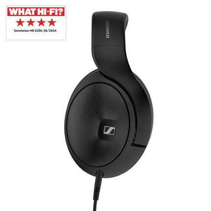Sennheiser HD 620S suletud kõrvaklapid – audiofiilidele mõeldud stereoheli kõlarilaadse ruumilise tunnetuse ja optimeeritud surround-heliga kaasahaarava heli loomiseks – kaabliga, must