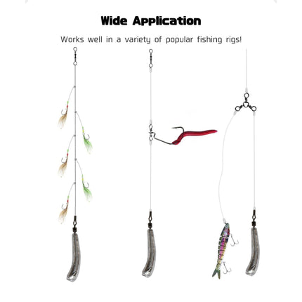 PRO FILSTAR Drop Shot Lead Set 5x6gr - Dropshot Leads Teardrop Shape Curved - Fishing Weights Set with Swivel - Fishing Weights - Jig Heads - Fishing Lead - Fishing Set - Fishing Weights - Fishing Accessory Set - Jig