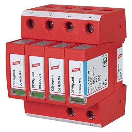Dehn+Söhne 952310 Liigpingepiirik DEHNguard DG M TT 275 230/400V, IP20, 2. tüüpi liigpingepiirik energeetika/toiteallikate jaoks 4013364108479