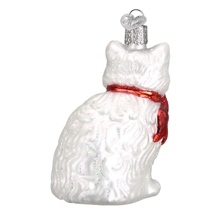 Old World Christmas Cat Lovers Collection Glass Ornaments for Christmas Tree, Princess, Kitty