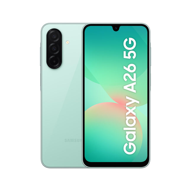 Samsung Galaxy A26 5G tehisintellektiga nutitelefon ilma lepinguta, lukustamata tehisintellektiga telefon Androidiga, 6 GB muutmälu, 128 GB salvestusruumi, 50 MP kaamera, suurepärane välimus, 2,5-aastane tootjagarantii [Ainult Amazonis]