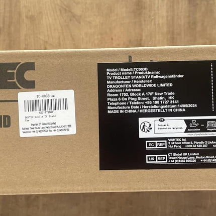 BONTEC ratastega telerialus 23–60-tollistele plasma-/LCD-/LED-teleritele, kaasaskantav sülearvuti riiuliga, kõrgusega reguleeritava ratastega telerialus kuni 25 kg, max. VESA 400x400 mm
