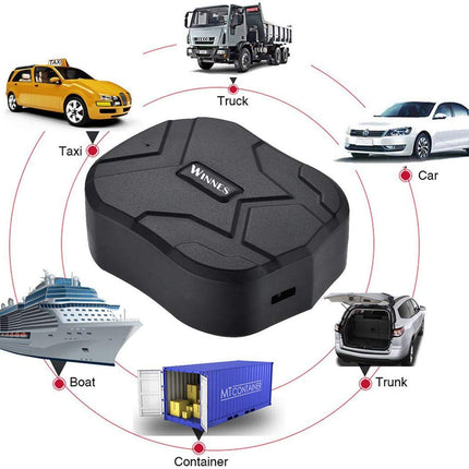GPS-jälgija, 5000mAh GPS-jälgimine sõidukitele Veekindel reaalajas auto GPS-jälgija Tugeva magnetiga jälgimisseade mootorratta ja veoauto vargusvastasele alarmsüsteemile TK905