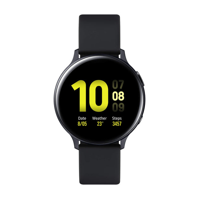 Samsung R825 Galaxy Watch Active 2, eSIM, alumiinium 44mm, akvamarjamust