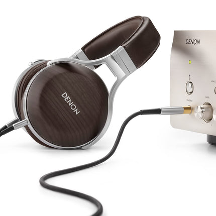 Denon AHD5200EM Premium kõrvaklapid, sebrapuu värvi