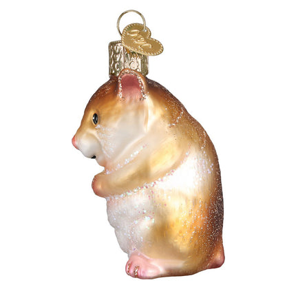 Vana Maailma Jõululoomade Kollektsioon Klaasist Ehted Jõulupuule, Hamster