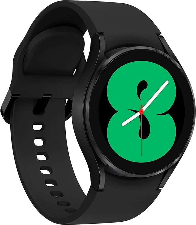 Samsung Galaxy Watch4, Round Bluetooth Smartwatch, Wear OS, Rotating Bezel, Fitness Watch, Fitness Tracker, 40 mm, Black [EU Version]