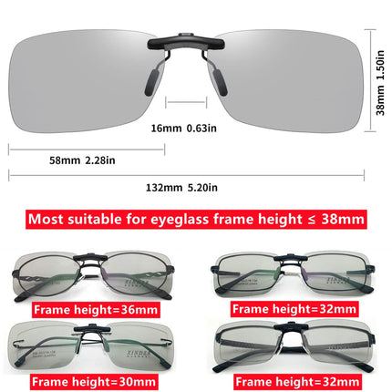 AoHeng Cinema 3D Glasses Clip for RealD IMAX Movies for Glasses Wearers, Lighter, Clearer, Brighter (2 Pieces)