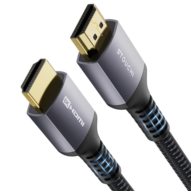 Stouchi kaabel 4m, 8K Ultra HD 48Gbps kiire 8K60 4K120 144Hz RTX 3080 eARC HDR10 4:4:4 HDCP 2.2&amp;2.3 Dolby HDMI 2.1 Ühildub Fire TV/Roku TV/PS5/Xbox Series X/Samsung/Sony/LG-ga