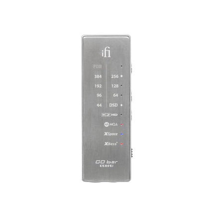 IFI GO Bar Kensei Portable DAC/Amplifier - Full MQA Decoder, K2HD Encoding, XSpace, XBass, 4 Digital PCM Filters, High-Resolution Audio Enhancement for Smartphones and Computers