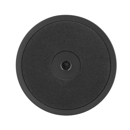 Aluminum Disc Stabilizer, Die-Cast Vinyl Record Weight Clamp, Music Playback Recording Equipment, Audio/Video, for Weight Player (Black)