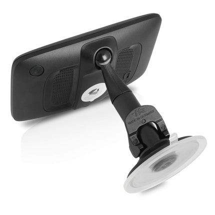 Wicked Chili car suction cup mount compatible with TomTom Start 42, 52, 62, Via 52 and Via 62. Replacement for Easyport mount for navigation device - without adapter/base plate, Made in Germany.