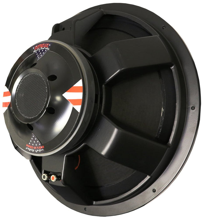 Earthquake Sound PRO-X18-8 18" 8-oomine professionaalne subwoofer must