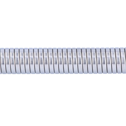 Leapiture Door Cable Protector, Stainless Steel Door Loop Cable Protector, Exposed Wire Protection Tube for Access Control System, Silver, 500 mm Length