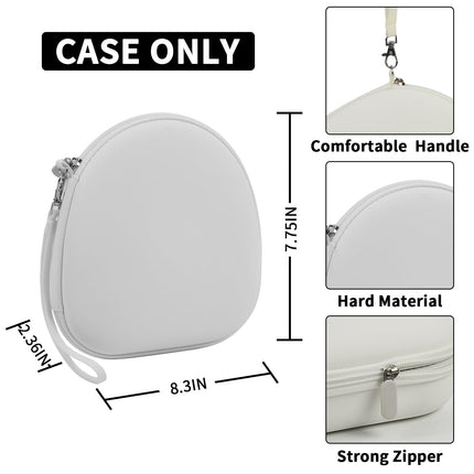 PAIYULE ümbris Sony WH-CH720N WH-CH520 WH-1000XM4 juhtmevabadele Bluetooth-müra summutavatele kõrvaklappidele, kandekott, korraldaja, reisikoti tasku USB-kaabli jaoks (ainult karp) (valge)