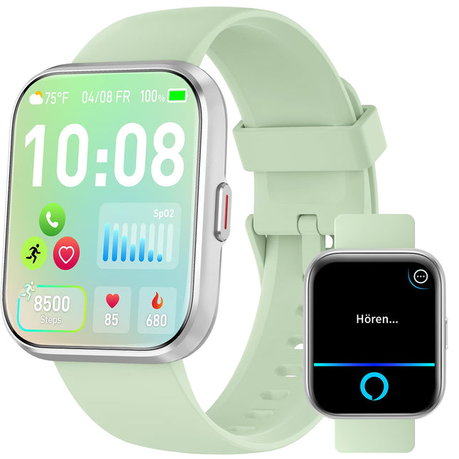 Fitpolo Smartwatch Men Women, Fitness Tracker with Heart Rate, Sleep Monitor, IP68 Waterproof, Sports Watch with 110+ Sport Modes, Pedometer, Smart Watch with Alexa for Android iOS Samsung