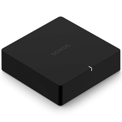 Sonos | Port Architectural, audiopleier ja voogedastus, niiskuskindel, mitme toa WiFi/Ethernet, integreeritud Google Assistant ja Amazon Alexa, Sonose rakenduse juhtimine, iOS AirPlay2 - must.