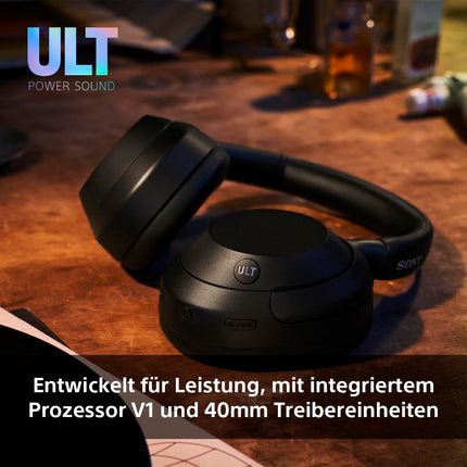 Sony ULT WEAR | Juhtmevabad Bluetooth-kõrvaklapid mürasummutusega | mikrofoniga, 30-tunnise akuga, bassi võimendusfunktsiooniga | Sobib sportimiseks, muusika nautimiseks, reisimiseks ja tööks, metsahall