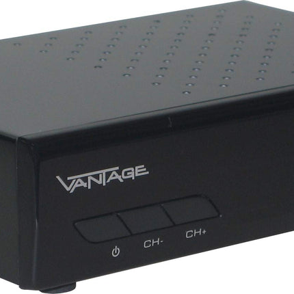 Vantage VT-92 T-HD vastuvõtja (DVB T2, HEVC, ekraan, USB, HDMI, SCART, meediapleier) must