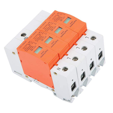 4P 20KA 420VAC House Surge Protection Low Voltage Arrester