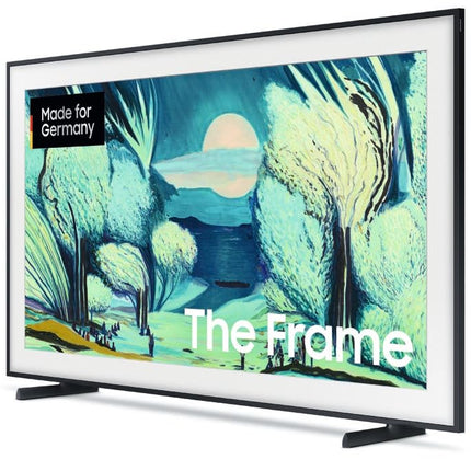 SAMSUNG The Frame LS03F 4K QLED 55-tolline (138 cm) UHD-teler, moodne raamidisain, NQ4 AI Gen2 protsessor, kunstirežiim, kunstipärane pildikvaliteet, One Connect kaabel, Samsung Vision AI nutiteler (2025)