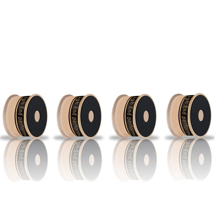 YuanYong 4 tk 39x24mm kõlari isolatsioonijalad HiFi kõlari naelad padjad isolatsioonijalad subwooferi naelad helivõimendi jalad tipptasemel kõlaritele CD/DVD-mängija läbimõõt (kuldne)