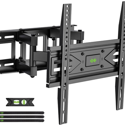 USX MOUNT teleri seinakinnitus, pööratav, seinakinnitus 32–70-tollistele lame-/kumerteleritele kuni 45 kg, pööratav ja kallutatav telerikinnitus, max. VESA 400x400 mm, XMM908